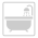 toilet and bath icon
